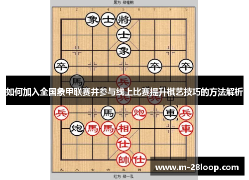如何加入全国象甲联赛并参与线上比赛提升棋艺技巧的方法解析